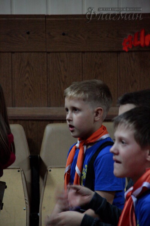 Делегация отряда на осенних каникулах в ДОЛ Буревестник